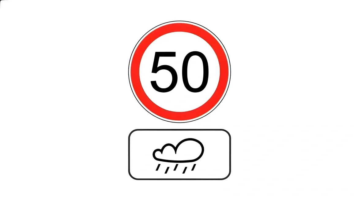 В каких случаях запрещается движение со скоростью выше 50 км/с?