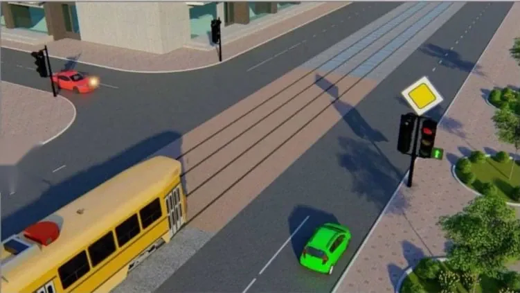 Вторым проедет перекресток:
