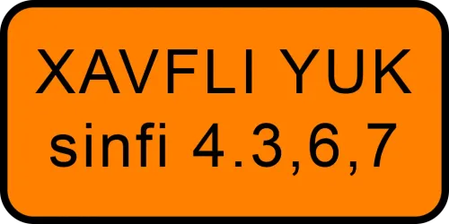 7.20 Опасные грузы
